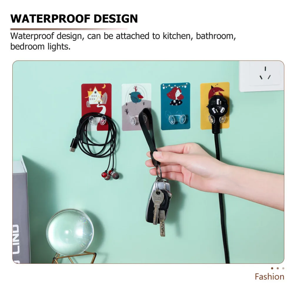 40pcs Wall Hanging Hooks Decorative Sticky Hooks Household Power Plug Hooks
40pcs Wall Hanging Hooks Decorative Sticky Hooks Household Power Plug Hooks