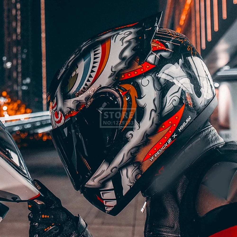 Summer Motorcycle Helmet Men Casco Moto Full Face Motocross Racing Riding Helmet With Breathable Linner Capacete Moto ABS Shell
Summer Motorcycle Helmet Men Casco Moto Full Face Motocross Racing Riding Helmet With Breathable Linner Capacete Moto ABS Shell