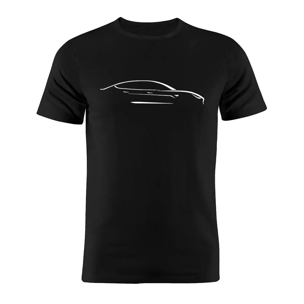 100% хлопок футболка унисекс Tesla Model 3 модель S забавная с рисунком - купить по