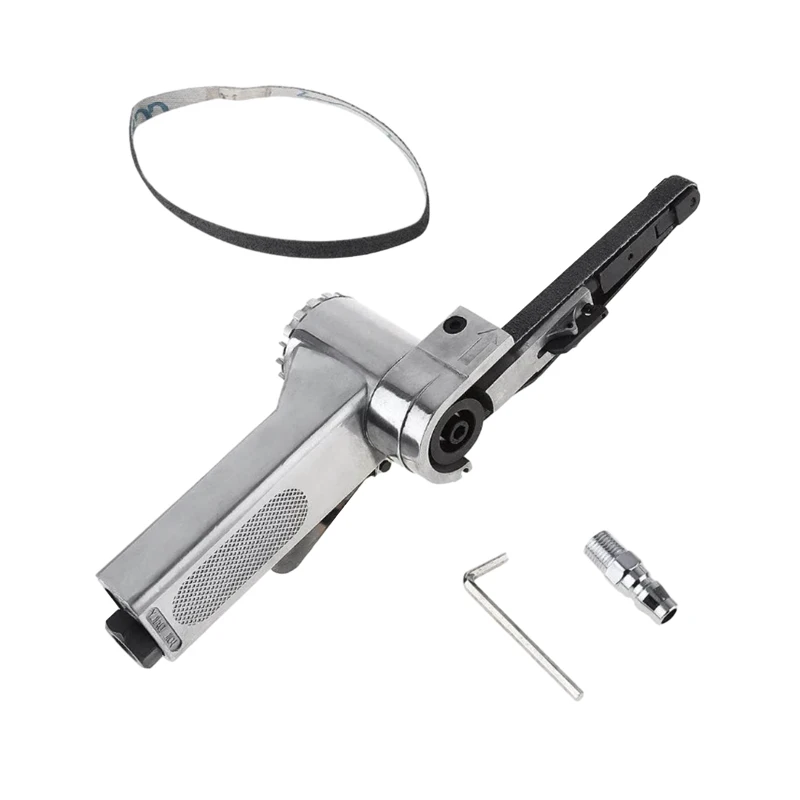 3/8" Air Belt Sander Air Angle Grinding Machine With Sanding Belts For Air Compressor Sanding Pneumatic Tool Set
3/8" Air Belt Sander Air Angle Grinding Machine With Sanding Belts For Air Compressor Sanding Pneumatic Tool Set