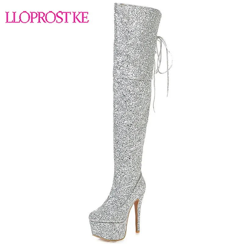 Lloprost ke Fashion Super High Heel Long Boots Women Platform Zipper Over The Knee Boots Autumn Winter Shoes Black Red H602
Lloprost ke Fashion Super High Heel Long Boots Women Platform Zipper Over The Knee Boots Autumn Winter Shoes Black Red H602