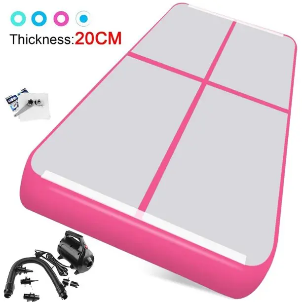 Inflatable Gymnastic Airtrack Tumbling Mat Air Trampoline Track For Home use Air Floor Safety Training Taekwondo Cheerleading
Inflatable Gymnastic Airtrack Tumbling Mat Air Trampoline Track For Home use Air Floor Safety Training Taekwondo Cheerleading
