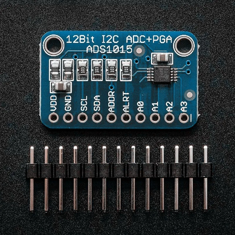 CJMCU-ADS1015 Ultra-small 12-bit Precision Analog-to-digital Converter ADC Development Board Module
CJMCU-ADS1015 Ultra-small 12-bit Precision Analog-to-digital Converter ADC Development Board Module