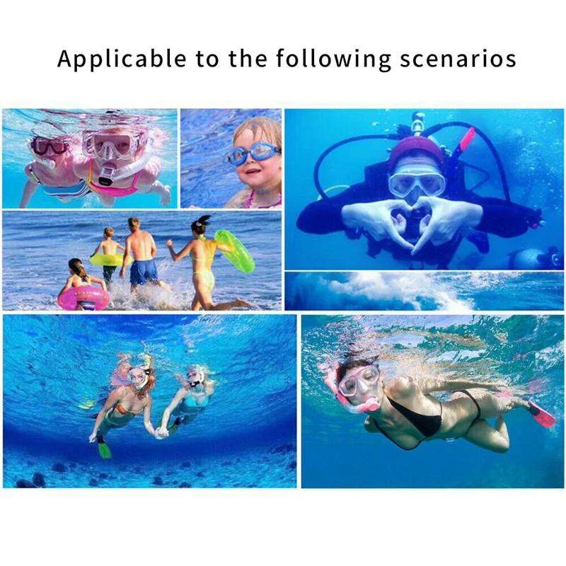 Snorkeling Set Anti-Fog Diving Mask Snorkel with Silicone Mouth Piece Scuba for Adults Swimming Diving
Snorkeling Set Anti-Fog Diving Mask Snorkel with Silicone Mouth Piece Scuba for Adults Swimming Diving