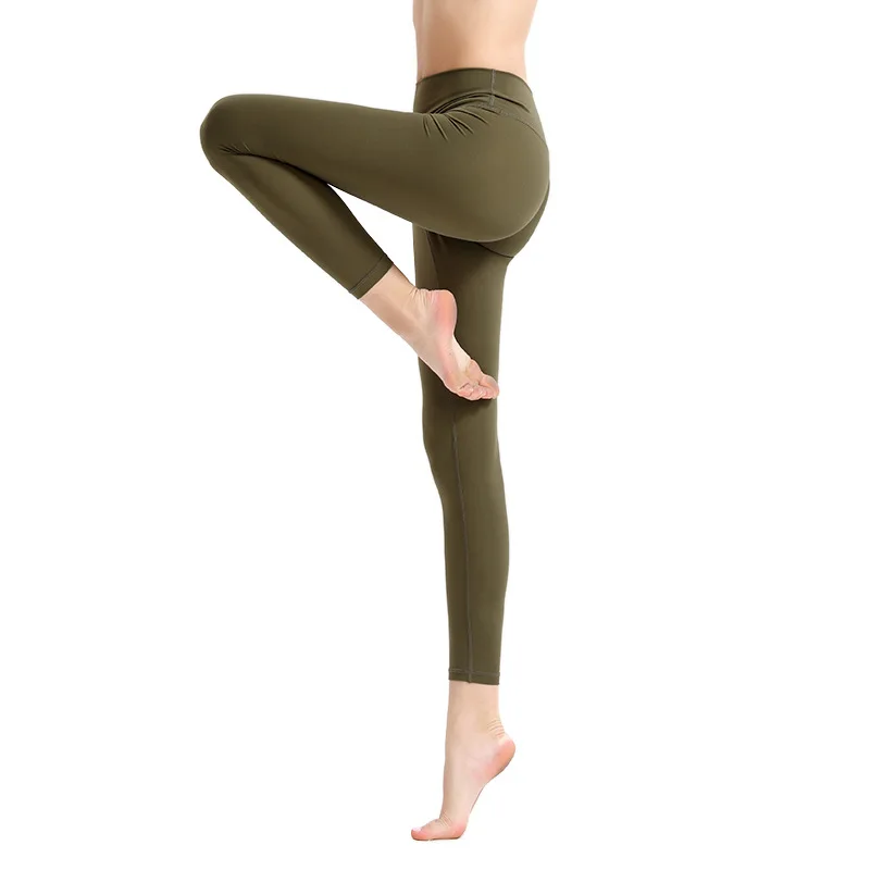 Yoga Pants Women's New Autumn and Winter Nude High Waist Peach Hip Fitness Pants No Awkward Line Running Sports Trousers 2020
Yoga Pants Women's New Autumn and Winter Nude High Waist Peach Hip Fitness Pants No Awkward Line Running Sports Trousers 2020