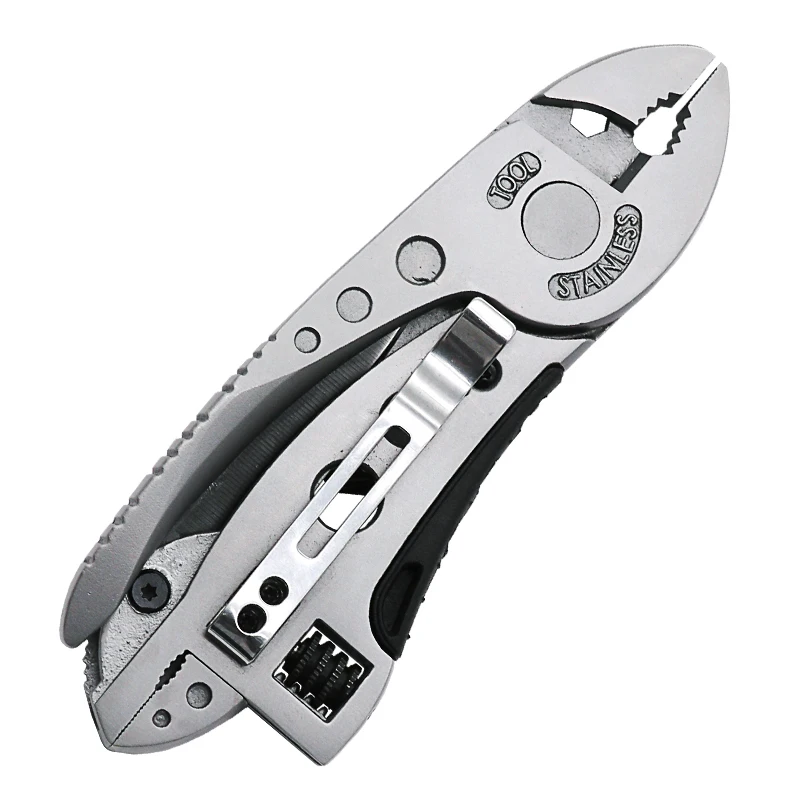 Multitool Pliers Pocket Knife Screwdriver Set Kit Adjustable Wrench Jaw Spanner Repair Survival Hand Multi Tools Mini
Multitool Pliers Pocket Knife Screwdriver Set Kit Adjustable Wrench Jaw Spanner Repair Survival Hand Multi Tools Mini