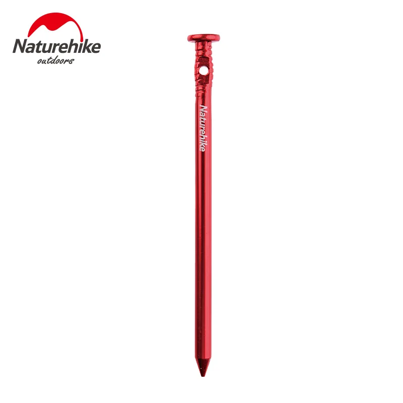 Заводская Продажа Naturehike колышки для палатки 6 шт./лот открытый пляж