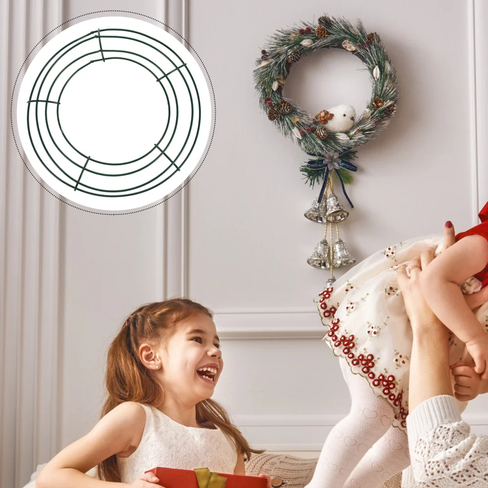 5Pcs Iron Wreath Frame Round Wire Wreath Making Ring DIY Macrame Floral Crafts
5Pcs Iron Wreath Frame Round Wire Wreath Making Ring DIY Macrame Floral Crafts