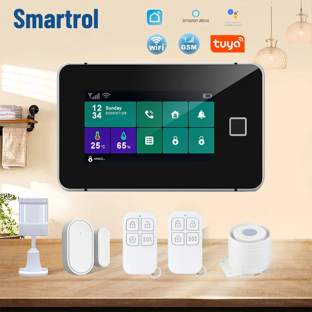 Tuya WiFi Gsm Motion Sensor Security Alarm System Fingerprint Arming Temperature Humidity Display For Smart Home Alexa Amazon
Tuya WiFi Gsm Motion Sensor Security Alarm System Fingerprint Arming Temperature Humidity Display For Smart Home Alexa Amazon