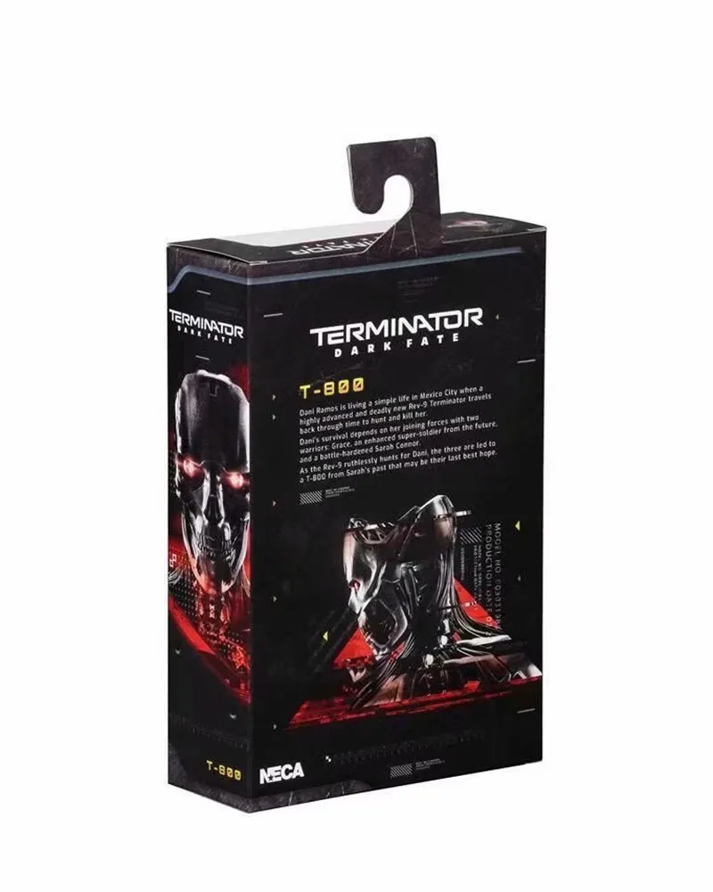 18 см NECA Терминатор T-800 Темный Fate Sarah Connor ПВХ фигурка лучший подарок на Рождество и