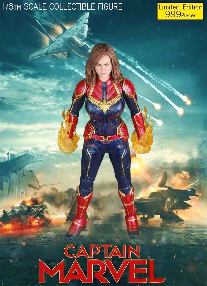 Captain Marvel 1/6 Scale Collectible Figure Avengers3 Infinity War Carol Danvers Models Toys 
Captain Marvel 1/6 Scale Collectible Figure Avengers3 Infinity War Carol Danvers Models Toys