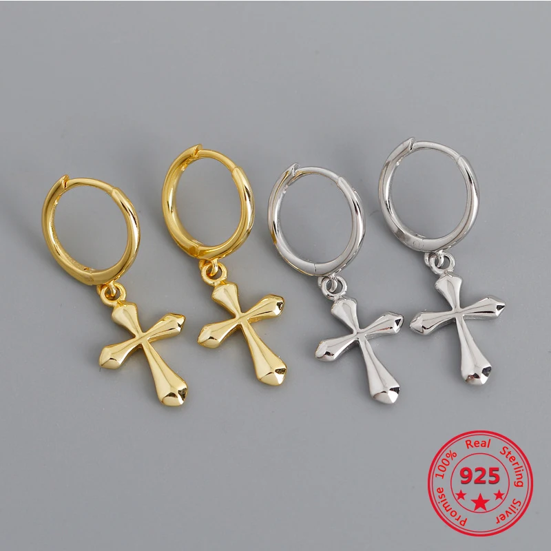 2020 New Design Pure 925 Sterling Silver Earrings Cross Shape Light Luxury Fashion Style Beautiful Gift For Girlfriend
2020 New Design Pure 925 Sterling Silver Earrings Cross Shape Light Luxury Fashion Style Beautiful Gift For Girlfriend