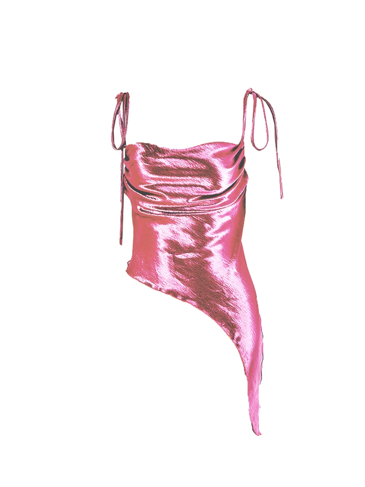 Sexy Adjustable Satin Slip Vest Tank Top for Women Cami Crop Top Y2K Fashion Spaghetti Strap Camisole Top
Sexy Adjustable Satin Slip Vest Tank Top for Women Cami Crop Top Y2K Fashion Spaghetti Strap Camisole Top