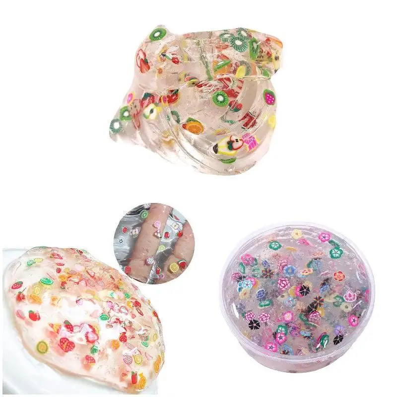 3pcs Fruit Candy Crystal DIY Slime Mud Kids Adults Anti-stress Sludge Clay Plasticine Toy AN88
3pcs Fruit Candy Crystal DIY Slime Mud Kids Adults Anti-stress Sludge Clay Plasticine Toy AN88