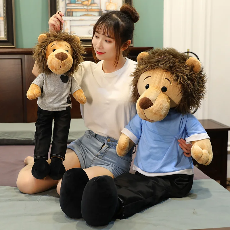 Высококачественная игрушка в Корейском стиле короли Лев Lee миноми мягкая кукла