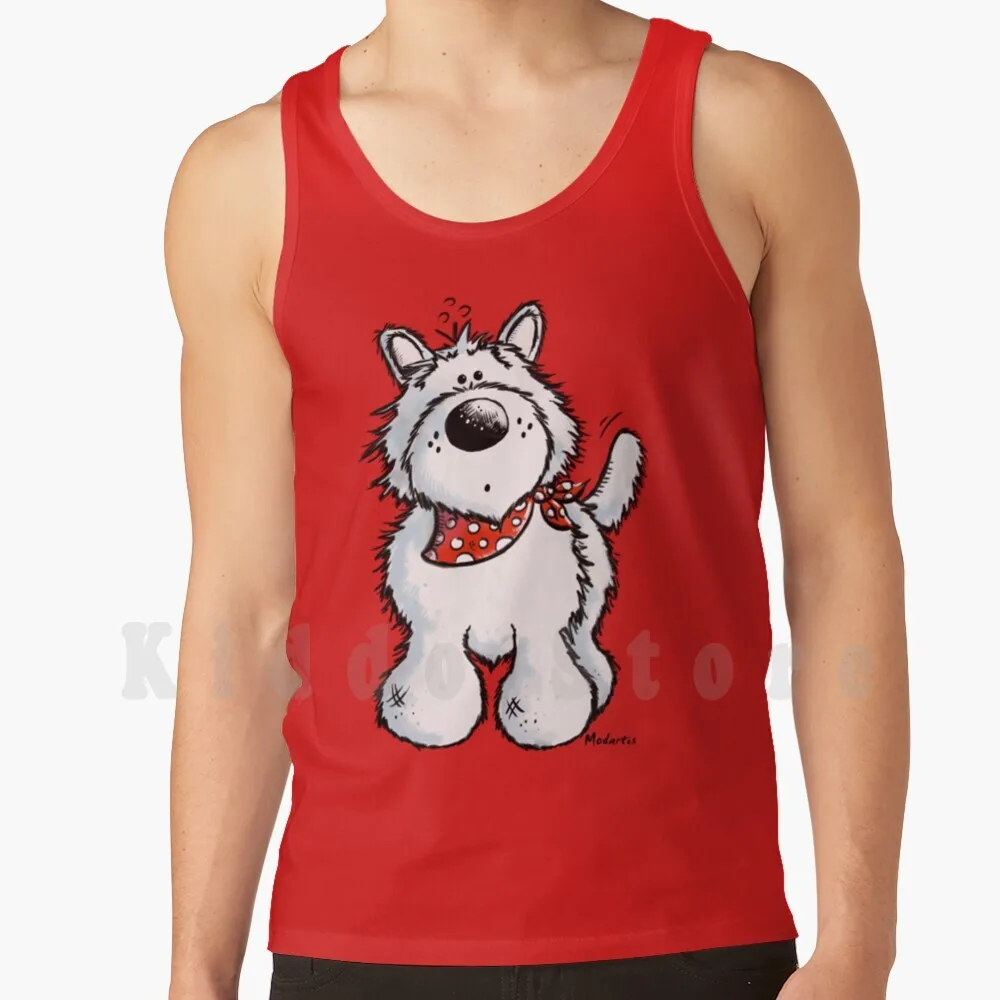 Майка Lustiger West Highland White Terrier, жилет без рукавов West Highland White Terrier Dog, комикс Westie Dog
Майка Lustiger West Highland White Terrier, жилет без рукавов West Highland White Terrier Dog, комикс Westie Dog