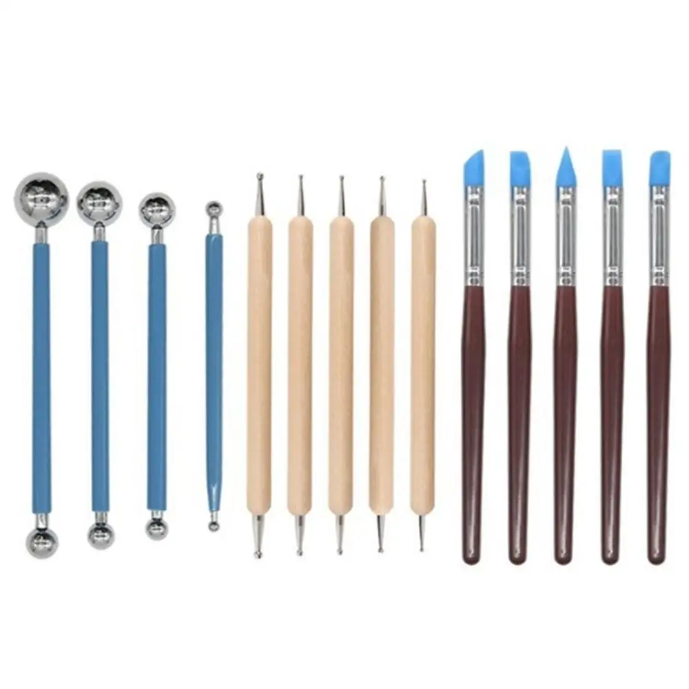11pcs/19pcs/24pcs Craft Wooden Soft Pottery Tools Carving Moulding Kit Economic Professional Pottery Sculpting Tools Diy
11pcs/19pcs/24pcs Craft Wooden Soft Pottery Tools Carving Moulding Kit Economic Professional Pottery Sculpting Tools Diy