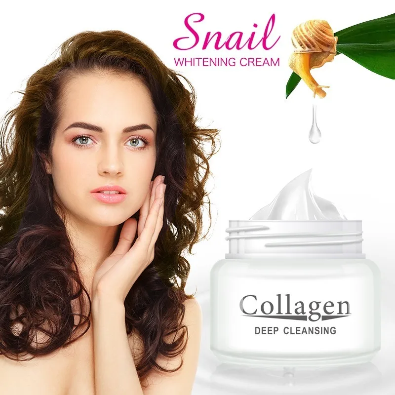 Snail Essence Face Cream Collagen Repair Anti-aging Moisturizer Nourishing Cream Anti Wrinkle Firming Whitening Skin Care Cream
Snail Essence Face Cream Collagen Repair Anti-aging Moisturizer Nourishing Cream Anti Wrinkle Firming Whitening Skin Care Cream