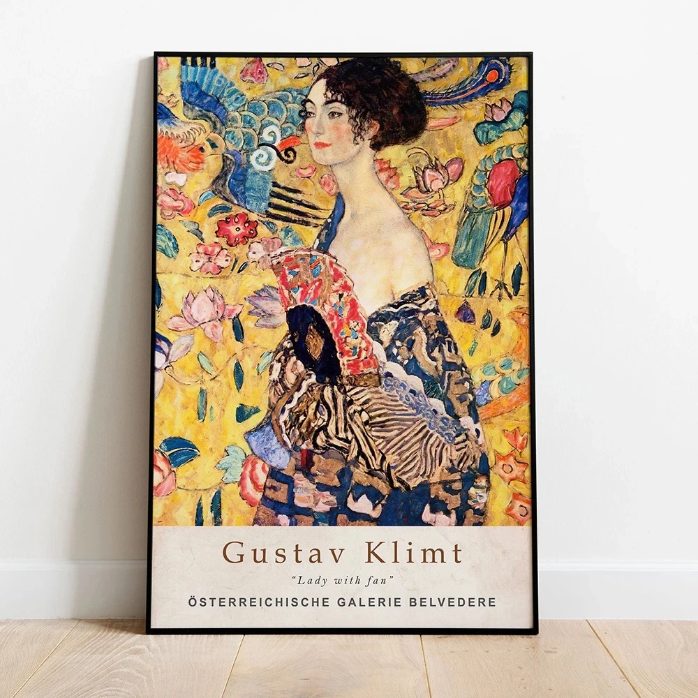 Gustav Klimt Art Exhibition Poster Vintage Classic Artwork Canvas Print Abstract Painting Wall Picture Living Room Home Decor
Gustav Klimt Art Exhibition Poster Vintage Classic Artwork Canvas Print Abstract Painting Wall Picture Living Room Home Decor