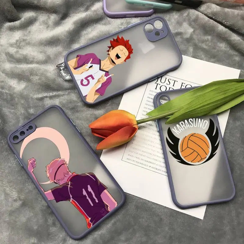 Hot Selling Haikyuu! Phone Translucent Matte Soft TPU Phone Case For Iphone 7 8 X XS XR 11 12 PRO MAX Cover
Hot Selling Haikyuu! Phone Translucent Matte Soft TPU Phone Case For Iphone 7 8 X XS XR 11 12 PRO MAX Cover