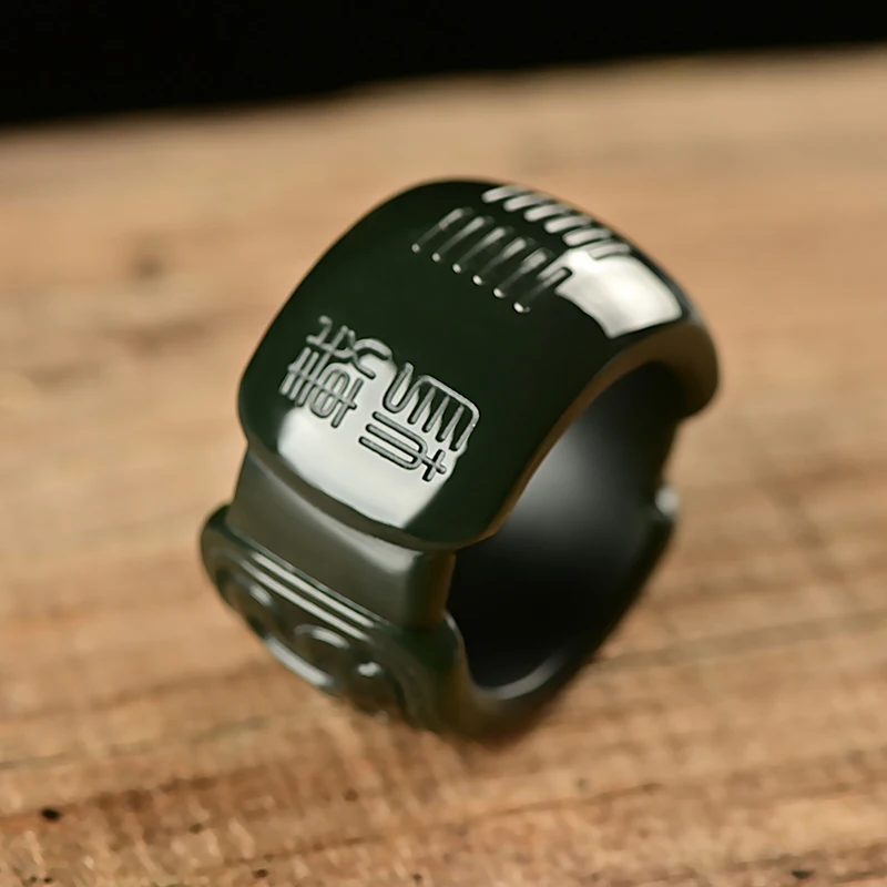 Natural Black Green Jade Rings Handcarved Dragon Green Jade Rings Jadeite Jade Ring Jade Gift Brand Ring Natural Stone Jewelry
Natural Black Green Jade Rings Handcarved Dragon Green Jade Rings Jadeite Jade Ring Jade Gift Brand Ring Natural Stone Jewelry