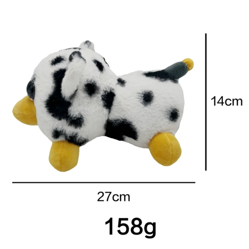 Plush Toy New Custom Stuffed Soft Animal Doll For Kids Cow Pattern Collections And Fans Gift | Игрушки и хобби