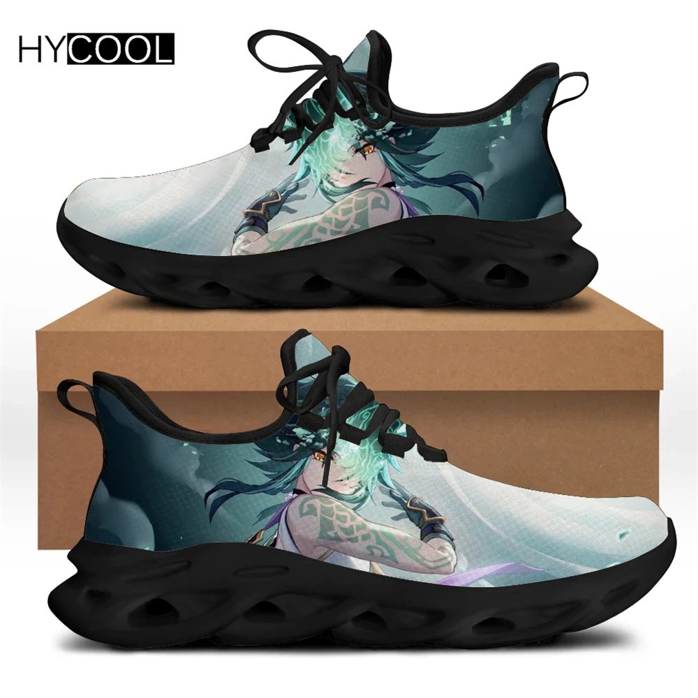 Кроссовки HYCOOL мужские спортивные, дышащие сетчатые, на шнуровке, с аниме принтом игры Genshin Impact
Кроссовки HYCOOL мужские спортивные, дышащие сетчатые, на шнуровке, с аниме принтом игры Genshin Impact