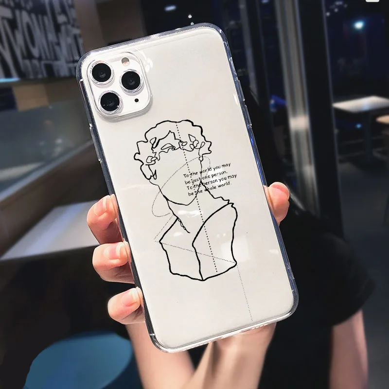 Funny abstract women face line soft phone case for iPhone 11 Pro Max 12 Pro SE 7 8 Plus XR XS Max X Kiss More Often Clear Cover
Funny abstract women face line soft phone case for iPhone 11 Pro Max 12 Pro SE 7 8 Plus XR XS Max X Kiss More Often Clear Cover