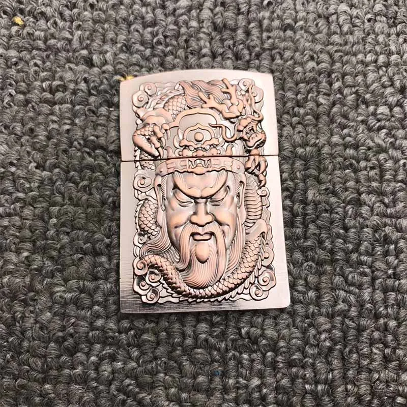 Металлический значок для керосиновой зажигалки масляная Зажигалка DIY ручной работы Курильщик Аксессуары Гаджеты Guan Gong резьба 012
Металлический значок для керосиновой зажигалки масляная Зажигалка DIY ручной работы Курильщик Аксессуары Гаджеты Guan Gong резьба 012