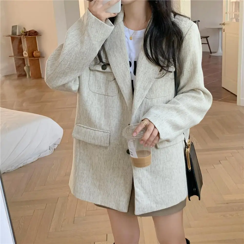 Autumn Winter Women's Blazers Jacket With Belt Notched Office Lady Outerwear England Style Solid Cardigan Tops
Autumn Winter Women's Blazers Jacket With Belt Notched Office Lady Outerwear England Style Solid Cardigan Tops