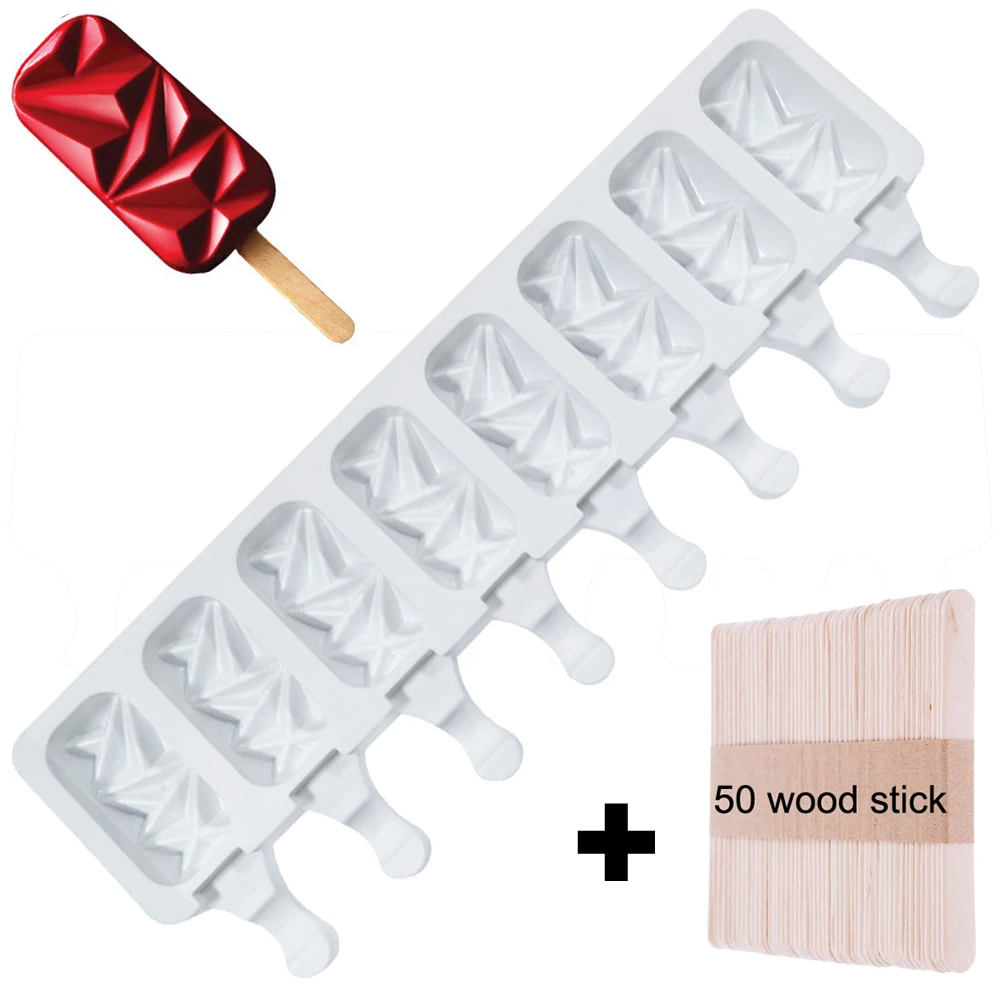 Ice cream mold 8 cell silicone juice Popsicle maker Decorating Dessert Soap Chocolate DIY Mold Kitchen Tools Food Making Tools
Ice cream mold 8 cell silicone juice Popsicle maker Decorating Dessert Soap Chocolate DIY Mold Kitchen Tools Food Making Tools
