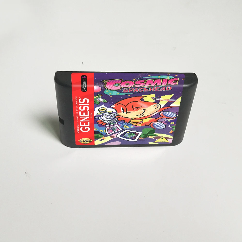 Карта игровая Cosmic Spacehead 16 Bit MD для Sega Megadrive Genesis, картридж игровой консоли
Карта игровая Cosmic Spacehead 16 Bit MD для Sega Megadrive Genesis, картридж игровой консоли