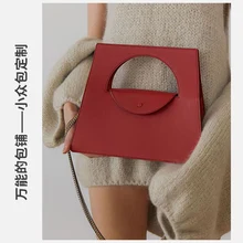 Дизайнерский бренд с тем же абзацем на заказ новая простая сумка