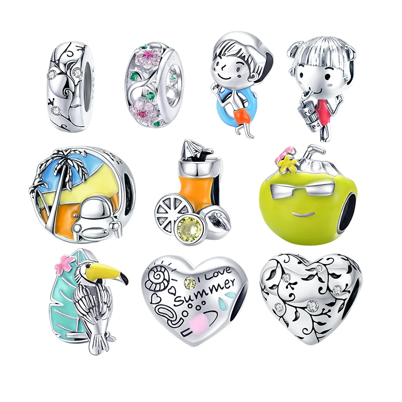 WOSTU Authentic 925 Sterling Silver Hot Sale Summer Journey Charms Pendant Fit Bracelets Women Fashion DIY Jewelry Gift Making
WOSTU Authentic 925 Sterling Silver Hot Sale Summer Journey Charms Pendant Fit Bracelets Women Fashion DIY Jewelry Gift Making