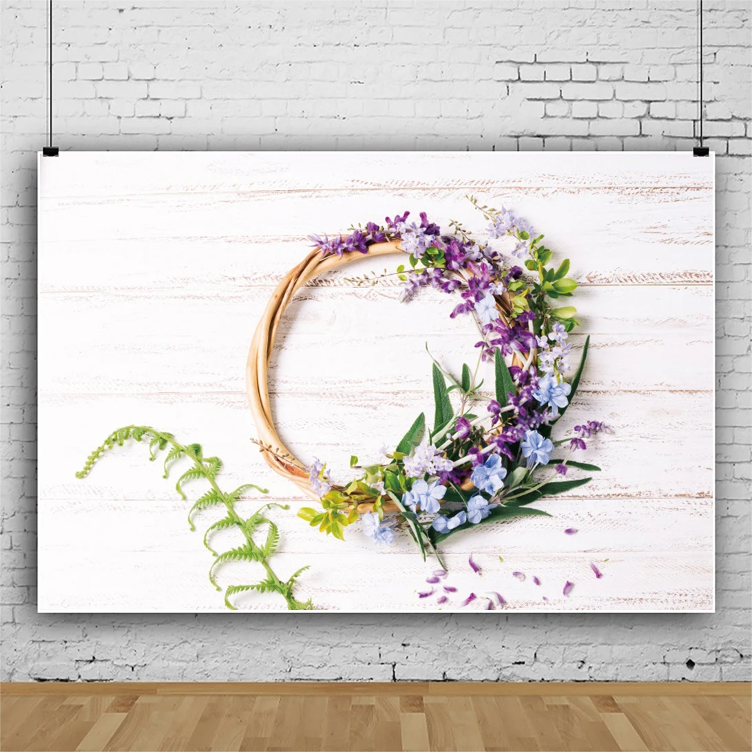 Laeacco Purple Lavender Plant White Wooden Boards Customized Banner Poster Baby Child Photozone Photo Background Photo Backdrops
Laeacco Purple Lavender Plant White Wooden Boards Customized Banner Poster Baby Child Photozone Photo Background Photo Backdrops