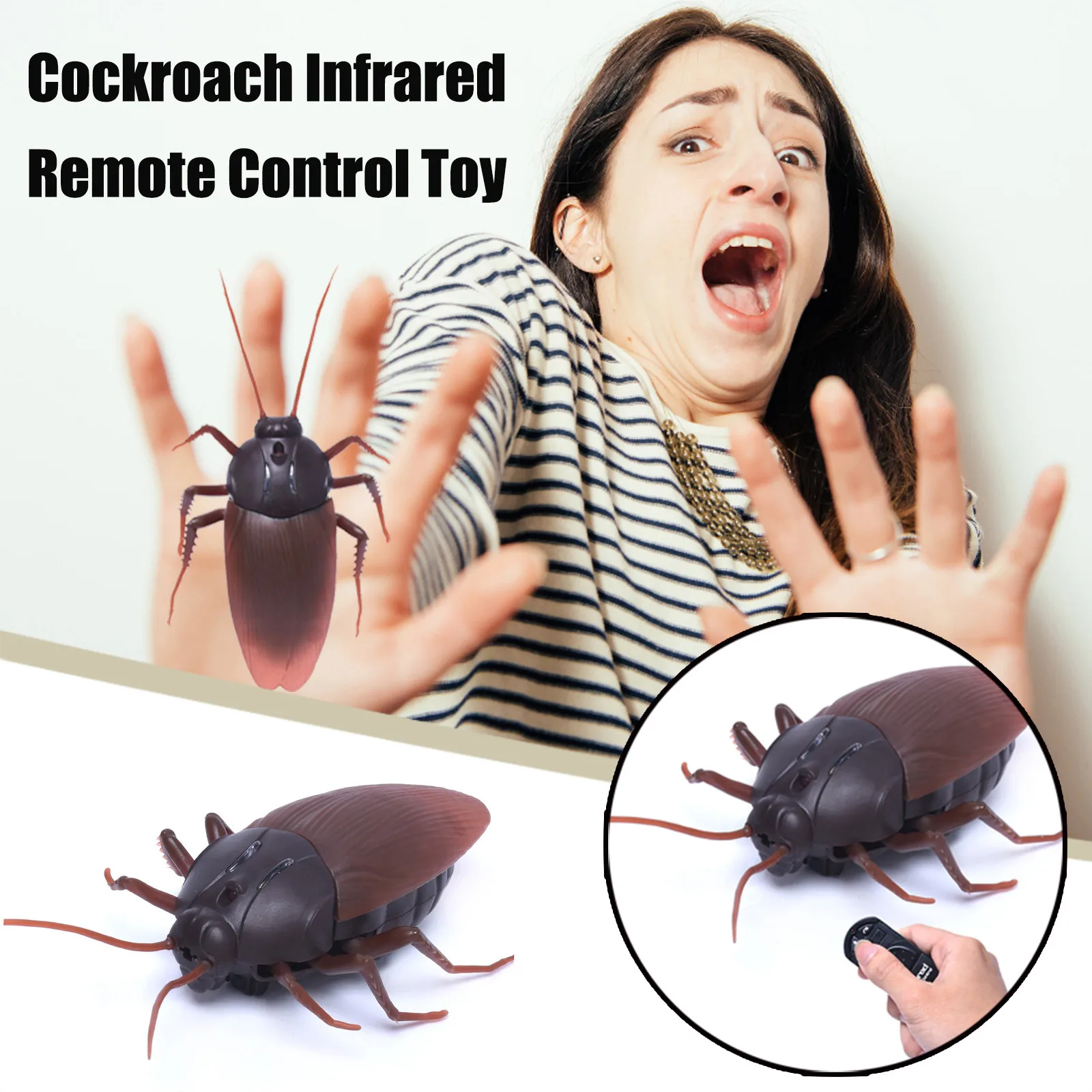 1PC Novelty Highly Simulation Tricky Prank Infrared Animal Bee Cockroach Induction Remote Control Childens Adult Party Toy Gift
1PC Novelty Highly Simulation Tricky Prank Infrared Animal Bee Cockroach Induction Remote Control Childens Adult Party Toy Gift