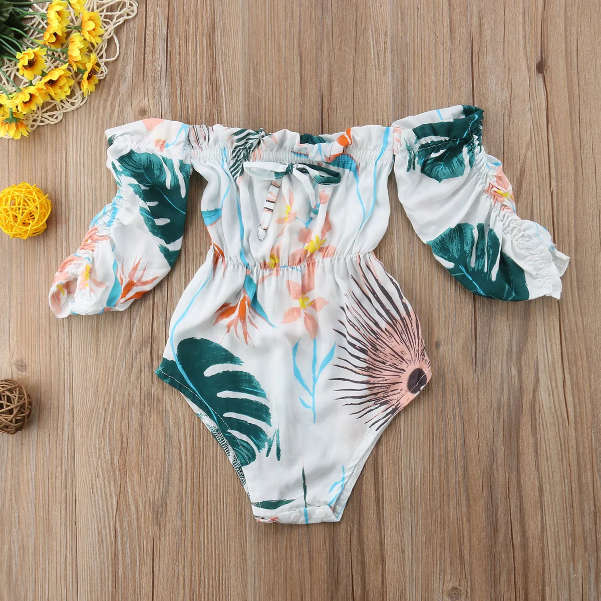 New Fashion Infant Newborn Baby Girl Clothes Set Off Shoulder Long Sleeve Romper Jumpsuit Sunsuit Outfit
New Fashion Infant Newborn Baby Girl Clothes Set Off Shoulder Long Sleeve Romper Jumpsuit Sunsuit Outfit