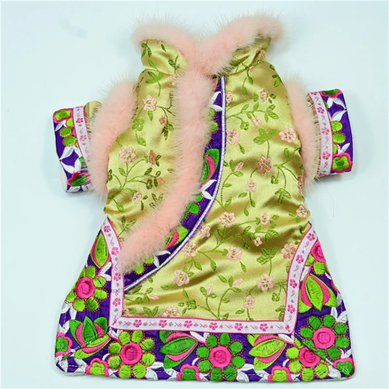 Зимнее пальто для собак, куртка, теплая одежда для собак, китайская Новогодняя одежда для домашних животных, костюм Тан, костюм чонсам, костю... 
Зимнее пальто для собак, куртка, теплая одежда для собак, китайская Новогодняя одежда для домашних животных, костюм Тан, костюм чонсам, костю...