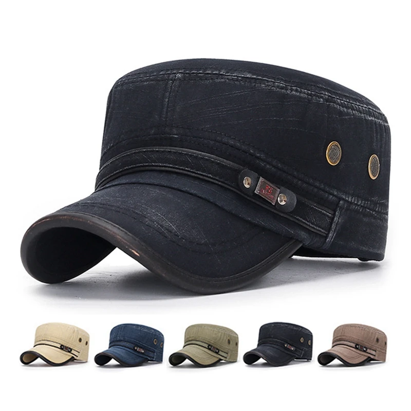 Mens Womens Outdoor Classic Baseball Sunshade Military Army Cap Adjustable Durable Combat Field Patrol Flat Top Plain Hat Black
Mens Womens Outdoor Classic Baseball Sunshade Military Army Cap Adjustable Durable Combat Field Patrol Flat Top Plain Hat Black