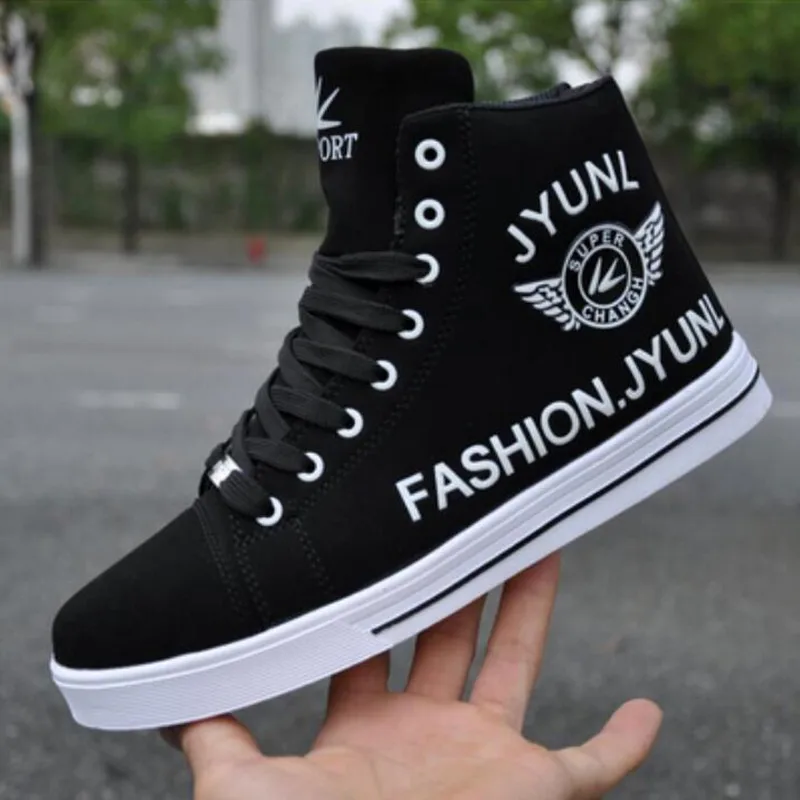 2021 Men's High Top Fashion Leather Sneakers Trend Hot Sale Comfortable Man Casual Shoes Outdoor Non-slip Breathable Men Shoes
2021 Men's High Top Fashion Leather Sneakers Trend Hot Sale Comfortable Man Casual Shoes Outdoor Non-slip Breathable Men Shoes