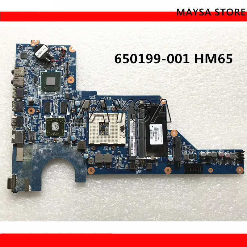 Высококачественная материнская плата MB 650199 001 для ноутбука HP Pavilion G4 G6 G7 DA0R13MB6E1 /