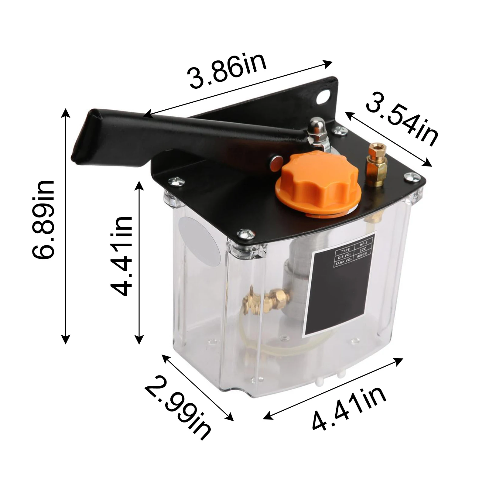 1pcs 5L Lubricant Pump Automatic Lubricating Oil Pump CNC Electromagnetic Lubrication Pump Lubricator
1pcs 5L Lubricant Pump Automatic Lubricating Oil Pump CNC Electromagnetic Lubrication Pump Lubricator