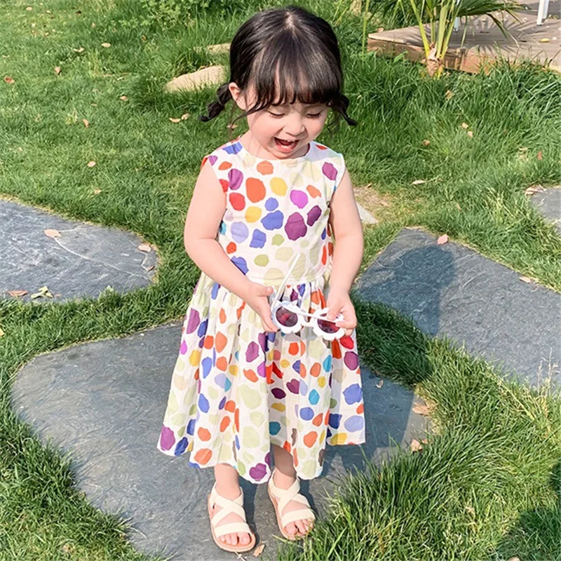 2020 Summer Cotton Girls Dresses Kids Cute Princess Dresses for Girls New Fashion Baby Girls Dot Sleeveless Dresses, #8456
2020 Summer Cotton Girls Dresses Kids Cute Princess Dresses for Girls New Fashion Baby Girls Dot Sleeveless Dresses, #8456