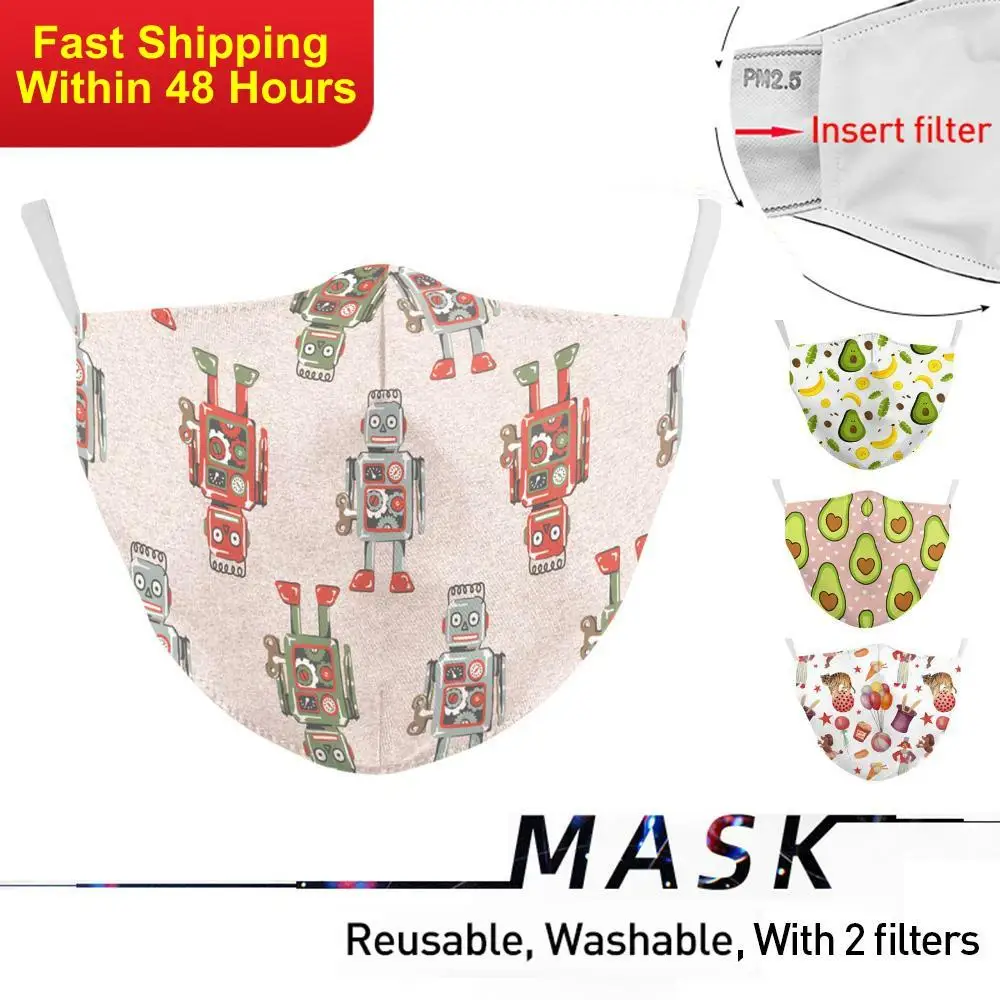 Zawaland Reusable Mouth Mask Cute Avocado Print Face Mouth Mask Protective PM2.5 Filter Masks Mouth-muffle Adult
Zawaland Reusable Mouth Mask Cute Avocado Print Face Mouth Mask Protective PM2.5 Filter Masks Mouth-muffle Adult