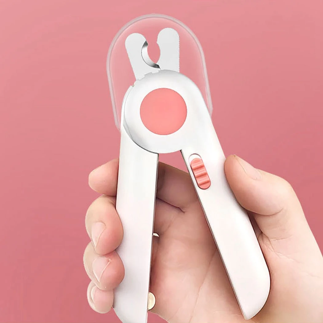 Pet Nail Clipper Safety LED Light Ergonomic Non-slip Dog Nail Trimmer Stainless Steel Grooming Scissors Clippers with Nail File
Pet Nail Clipper Safety LED Light Ergonomic Non-slip Dog Nail Trimmer Stainless Steel Grooming Scissors Clippers with Nail File