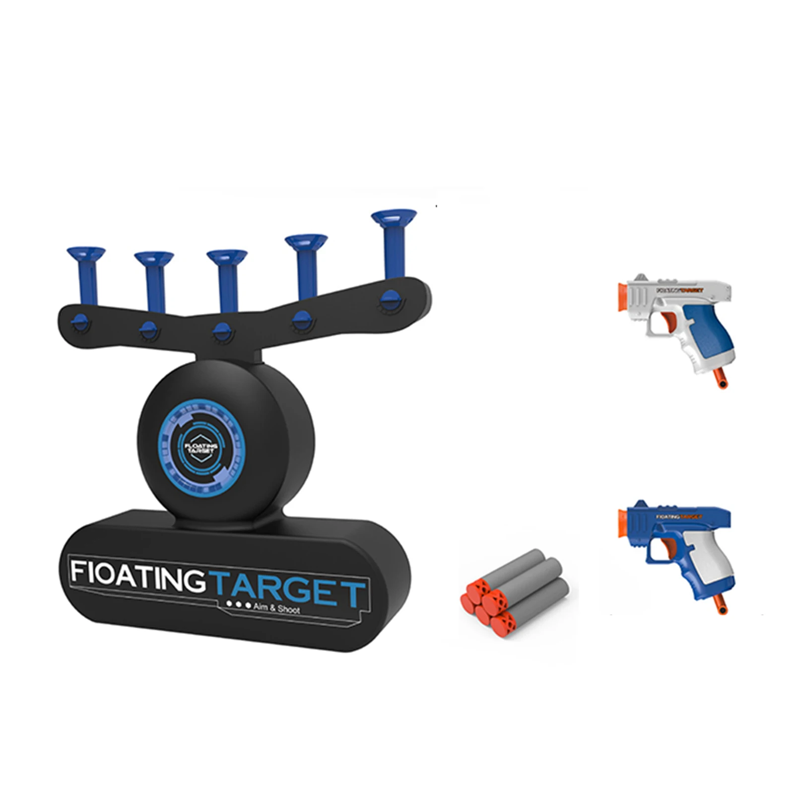 Floating Target Shooting Game Kids Foam Dart Floating Ball Target For Boys And Girls
