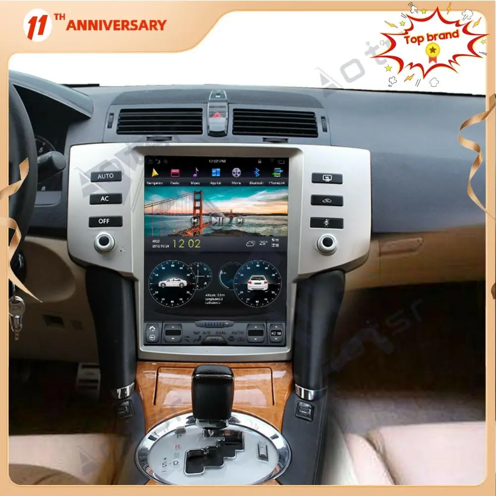 Автомобильный мультимедийный проигрыватель Android для Toyota Crown 2005-2009, автомобильное радио, GPS-навигация, новейшая модель 4 + 64G DSP carplay, Wi-Fi, головно...
Автомобильный мультимедийный проигрыватель Android для Toyota Crown 2005-2009, автомобильное радио, GPS-навигация, новейшая модель 4 + 64G DSP carplay, Wi-Fi, головно...