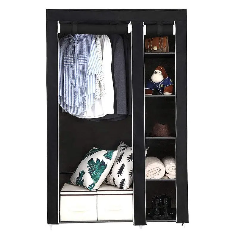Portable 175CM Non Woven Fold Portable Storage Single Door 5 Shoe Rack Wardrobe Quarter Wardrobe Cabinet Bedroom Furniture HWC
Portable 175CM Non Woven Fold Portable Storage Single Door 5 Shoe Rack Wardrobe Quarter Wardrobe Cabinet Bedroom Furniture HWC