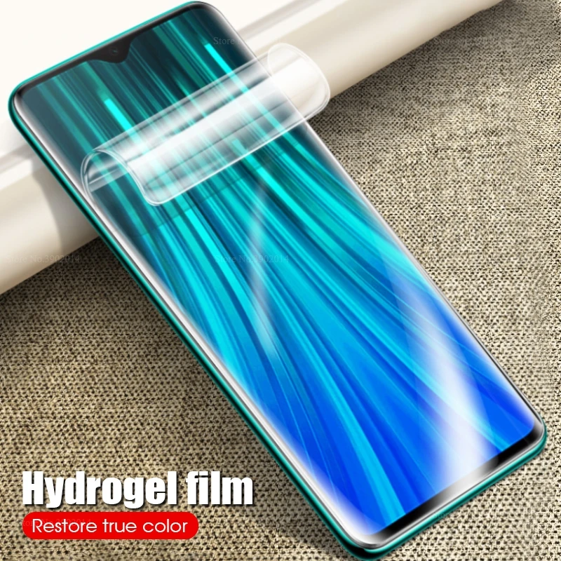 Для Xiaomi Redmi 8 Note 8T Pro Полное покрытие Гидрогелевая пленка для CC9 10 защита экрана