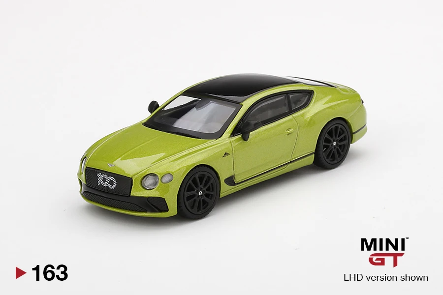 

Миниатюрная модель Bentley Continental GT 2019, левый пептид на щуку, металлическая литая модель гоночного автомобиля, детские игрушки, подарок, 1:64